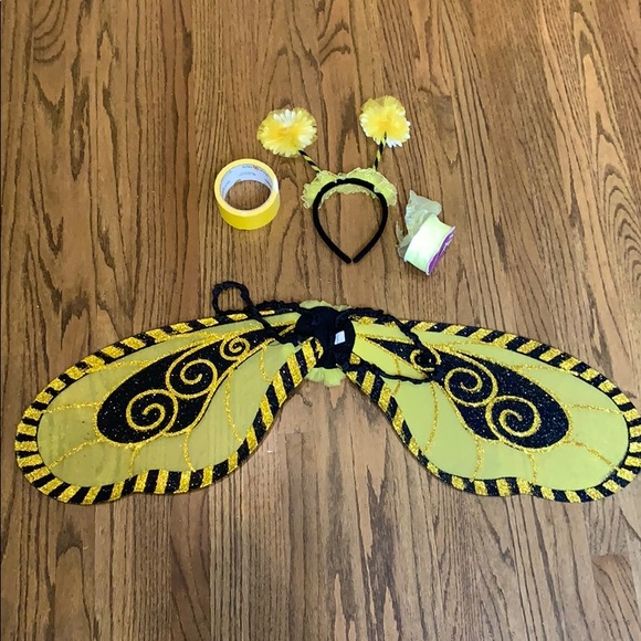 Bee π costume (wings / headband / ribbon ) - Picture 5 of 5